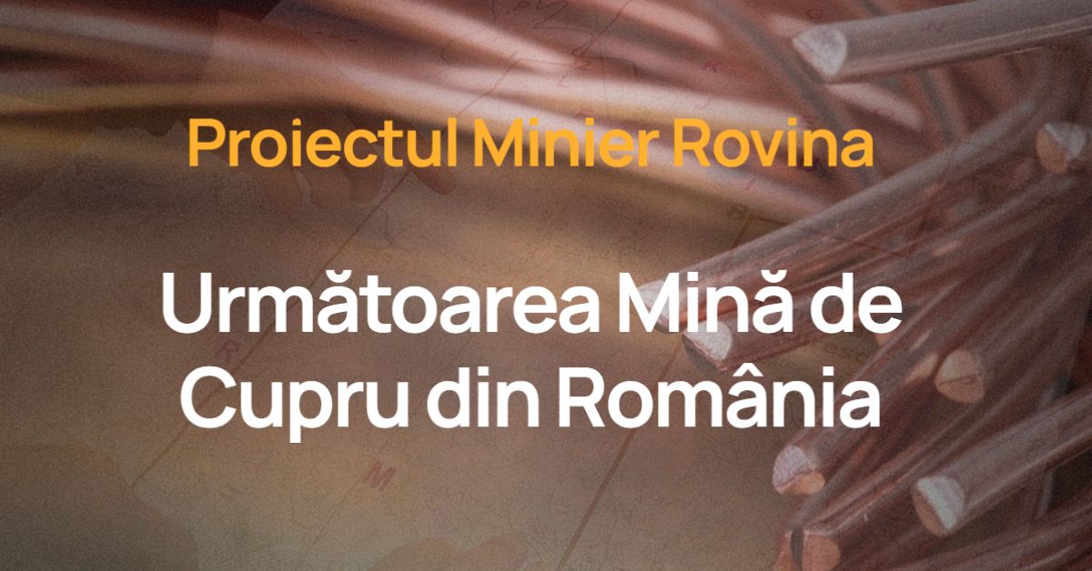 Valea Rovina din Hunedoara: al doilea cel mai mare zăcământ de cupru și aur din Europa