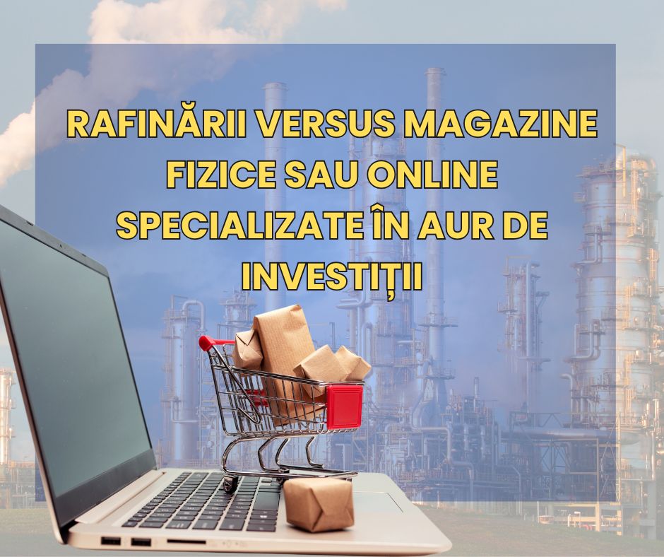 Rafinărie vs magazine fizice sau online : de unde să cumperi lingouri de investiții?