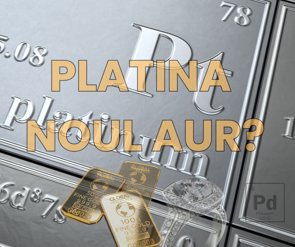 Platina în 2025: De ce depășește aurul și paladiul? O analiză goldbars.ro