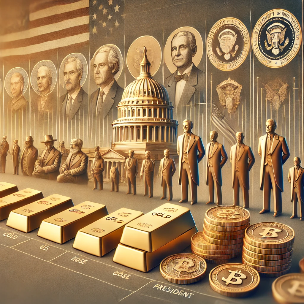 Evoluția prețului aurului sub administrațiile americane și impactul asupra investitorilor din România: Cum influențează politicile prezidențiale piața metalelor prețioase?
