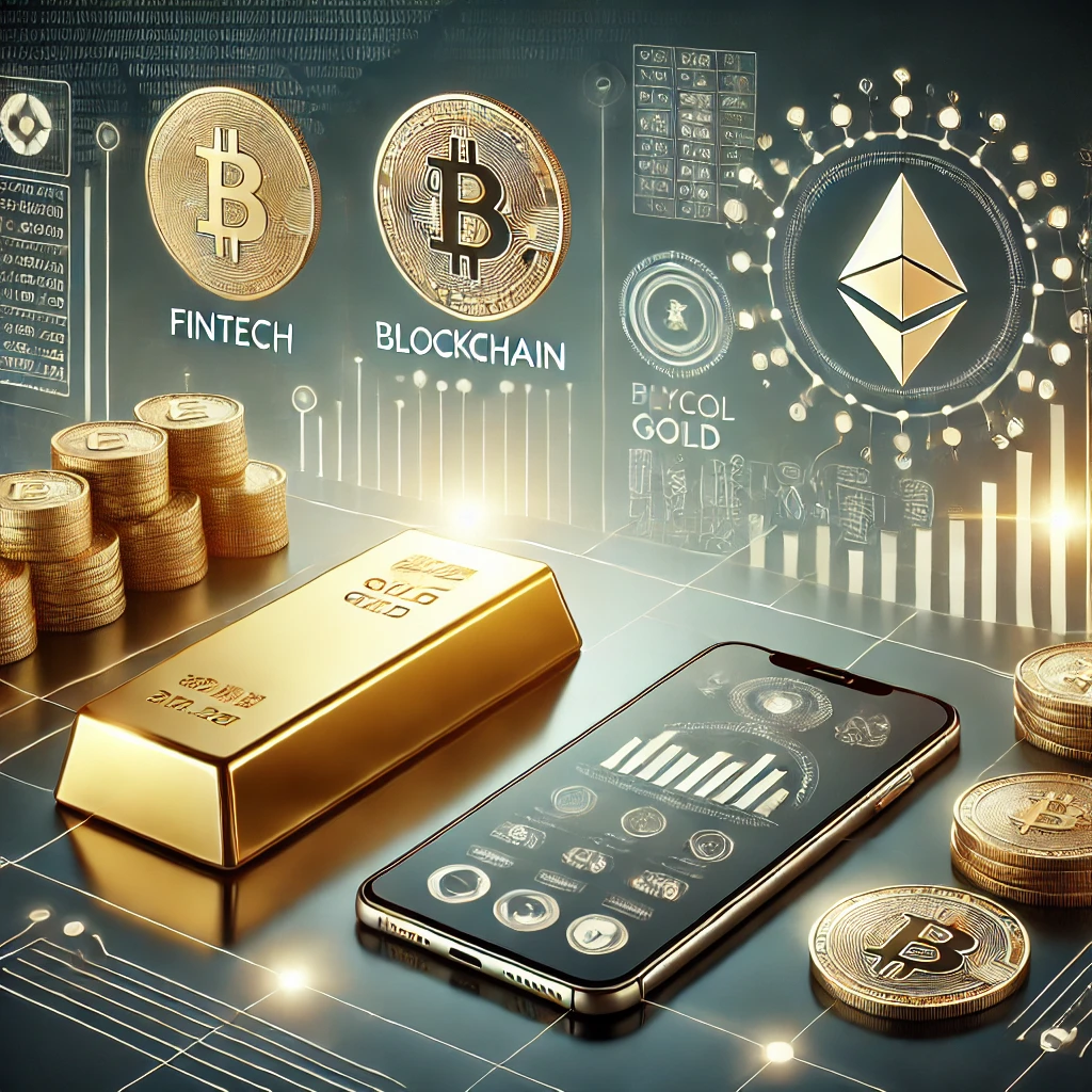Aurul și Tehnologia: Impactul Fintech și Blockchain asupra pieței de aur