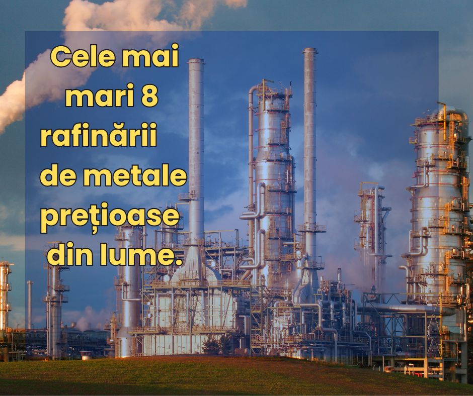Cele Mai Mari 8 Rafinării de Metale Prețioase – Capacitate | Istoric | Diferențieri