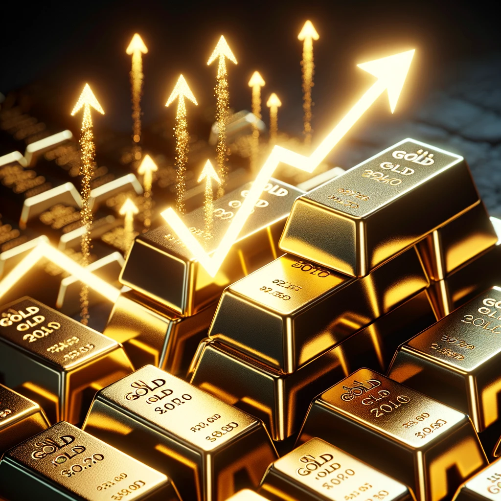 Aurul înregistrează un nou record istoric: Prețul a depășit 2.200 dolari uncia