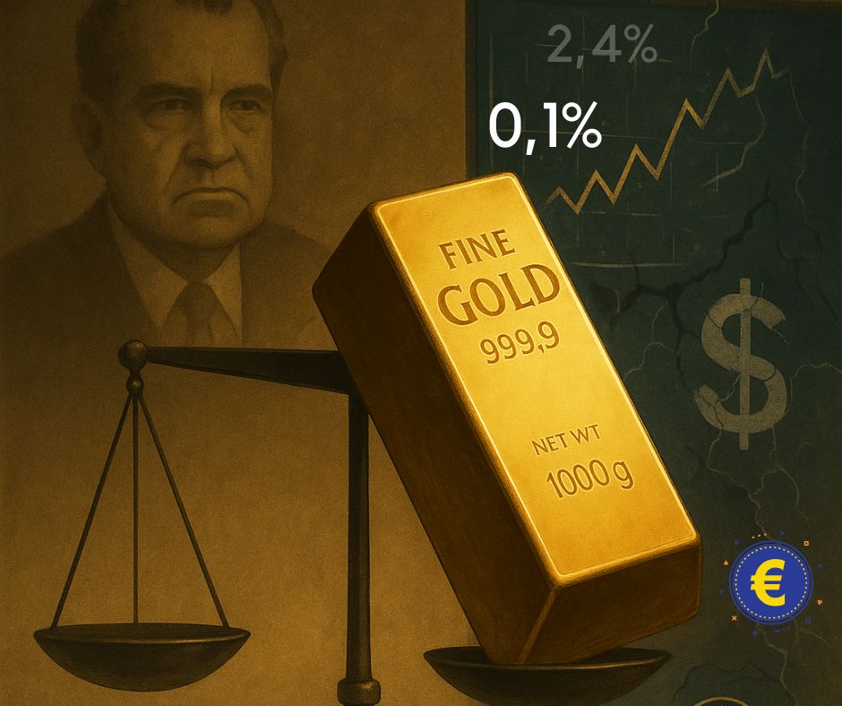 Aur vs. Euro: Motivele pentru care băncile se concentrează pe  aur ca rezervă oficială