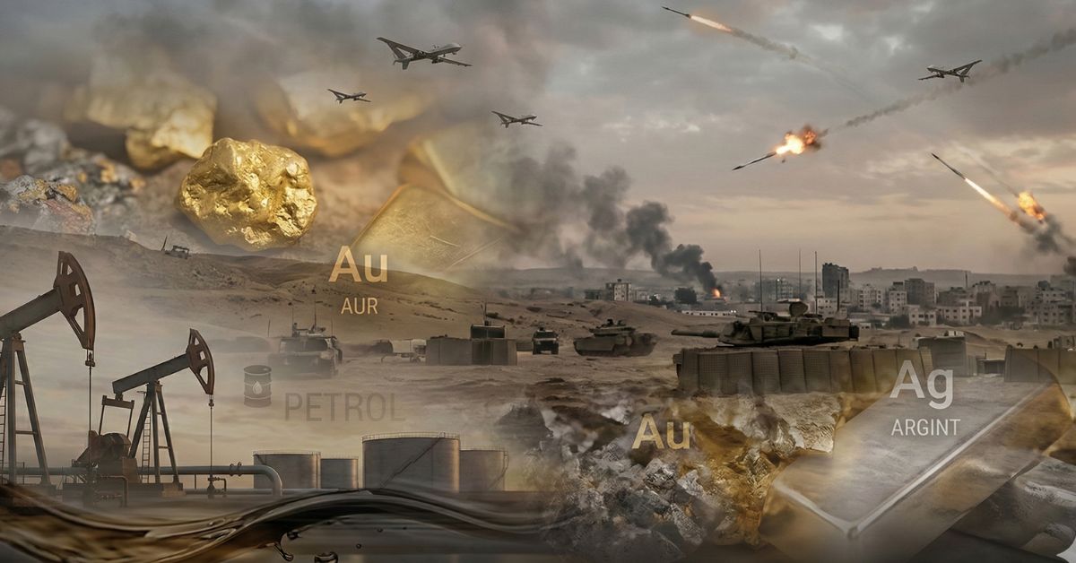 A cincea zi de război Iran Israel - Aurul la 741 RON gramul.