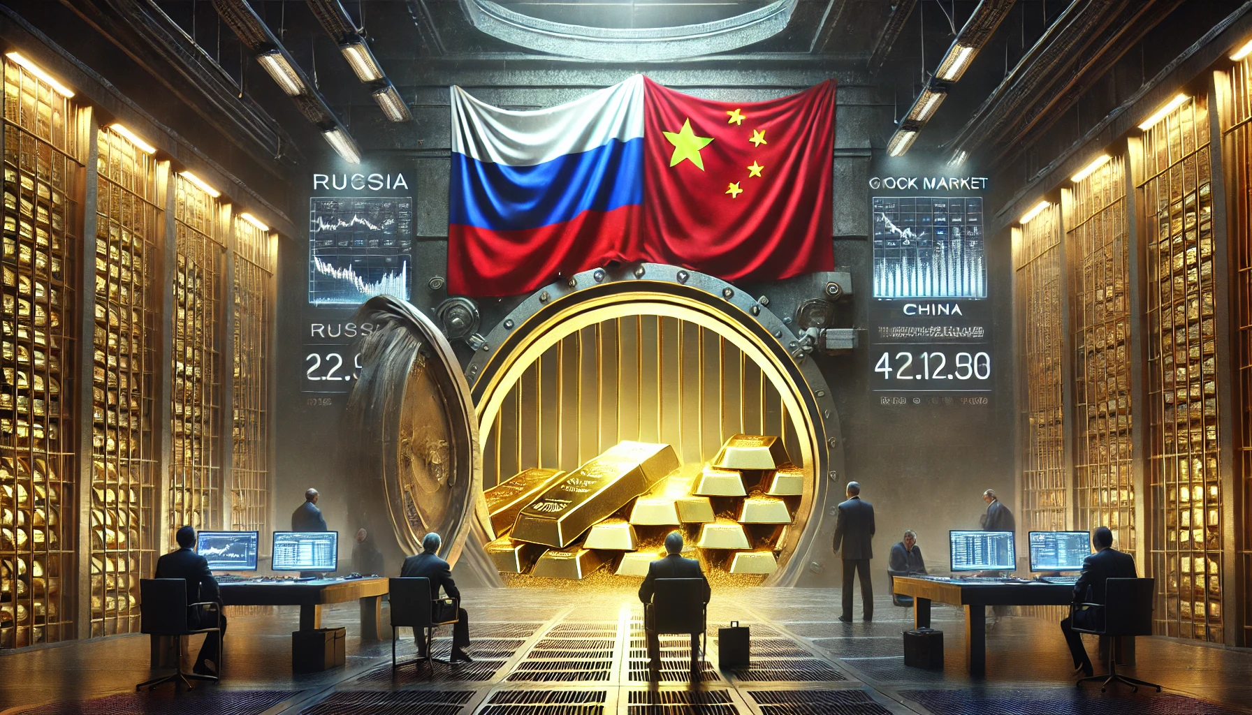 China și Rusia se confruntă cu o penurie de aur – Ce înseamnă asta pentru investitori?