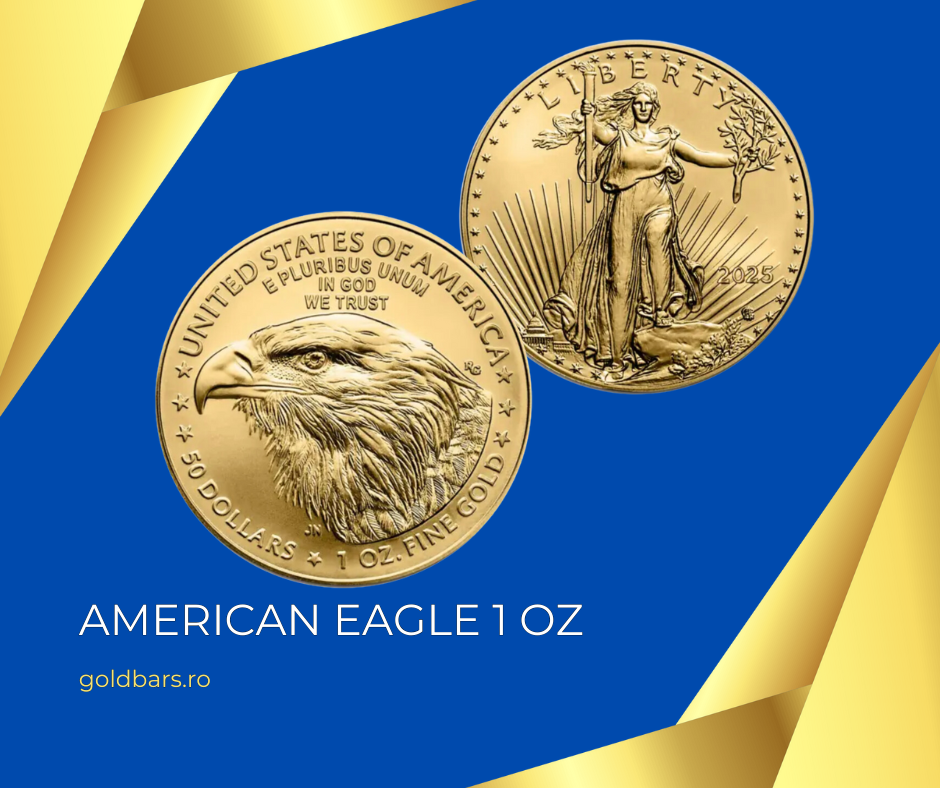 Monede de Aur American Eagle disponibile pe GoldBars.ro